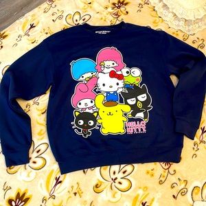 Hello Kitty and friends crew neck sweatshirt